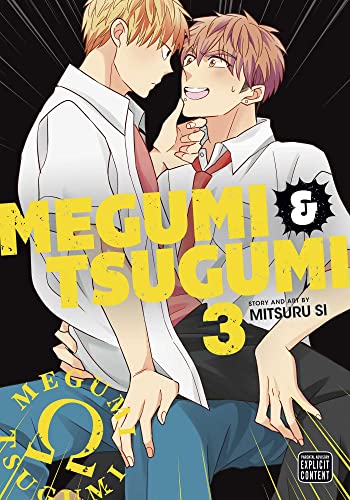 Two young men in school uniforms embrace on the cover of a manga volume.