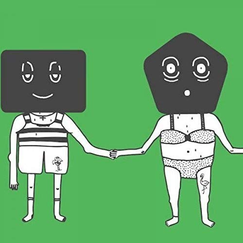Black and white illustration of two stylized figures holding hands.