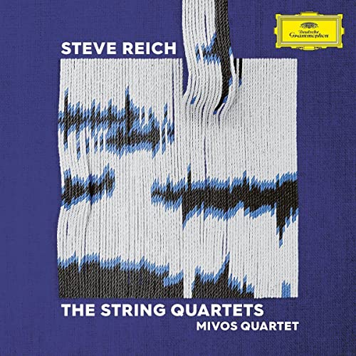 CD cover for Steve Reich’s “The String Quartets” by Mivos Quartet.