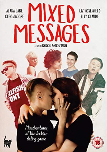 DVD cover with a kissing couple and five people in the background.