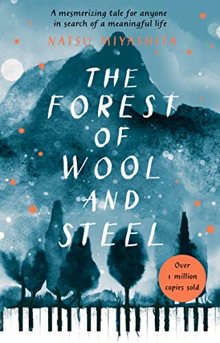 Book cover: watercolor forest scene with large white title text.