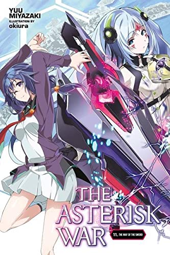 Light novel cover featuring two anime-style characters and a large sword.