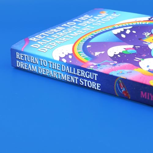 Book cover for Return to the Dallergut Dream Department Store with colorful fantasy illustration.