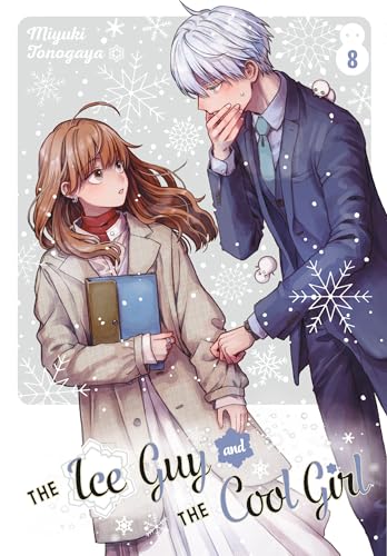 Manga cover featuring a young couple with snowflakes falling around them.