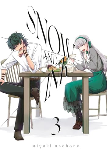 Manga cover: two characters at a table, with the title "Snow & Ink 3".