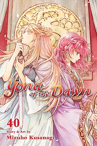 Manga cover featuring two characters with long hair, one holding a sword, volume 40.