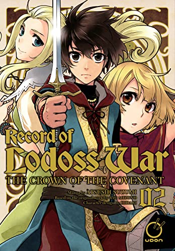 Anime-style cover for "Record of Lodoss War: The Crown of the Covenant Volume 2.