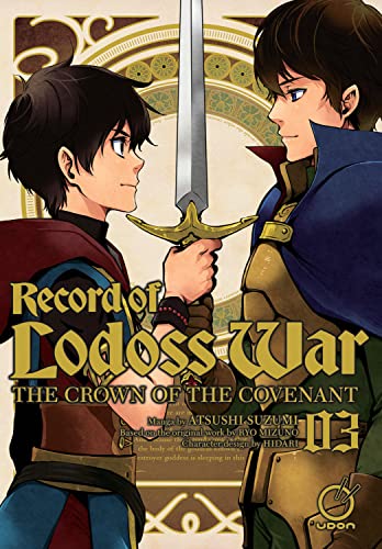 Cover of “Record of Lodoss War: The Crown of the Covenant Volume 3” manga.