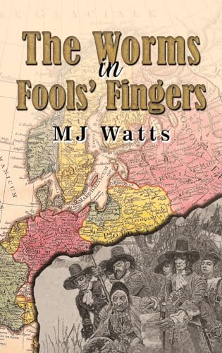 Book cover with title, author, and historical map with figures.
