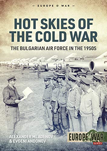 Book cover: Bulgarian Air Force MiG-15s and officers, 1950s.