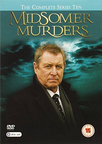 Midsomer Murders Series 10 DVD cover with actor John Nettles’ portrait.