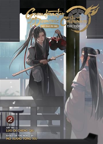 Comic book cover featuring two long-haired men in traditional Chinese clothing.