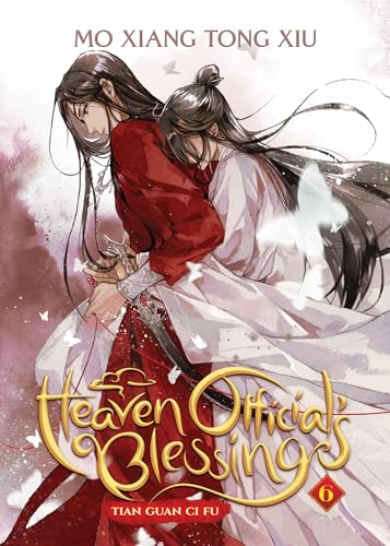 Novel cover with two figures in traditional clothing, volume six.