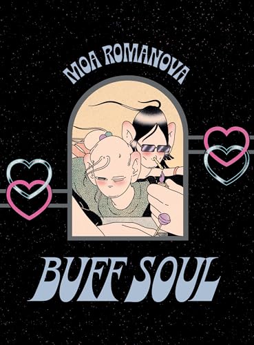 Illustration of two people with stylized features, text “Buff Soul” below.