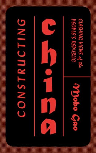 Book cover: "Constructing China" with red text on a black and red background.