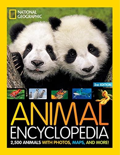 Book cover featuring two pandas, with smaller animal images below title.