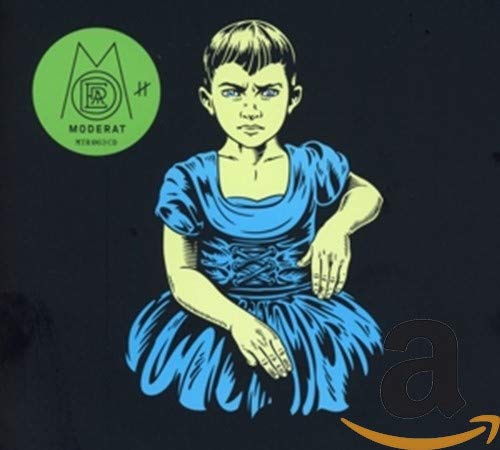 CD cover for Moderat’s “III” featuring a young person with a stern expression.