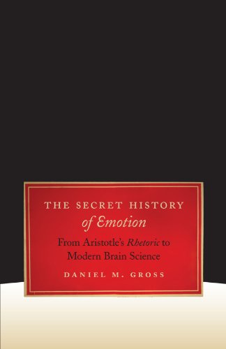 Red book cover with gold text: "The Secret History of Emotion" by Daniel M. Gross.