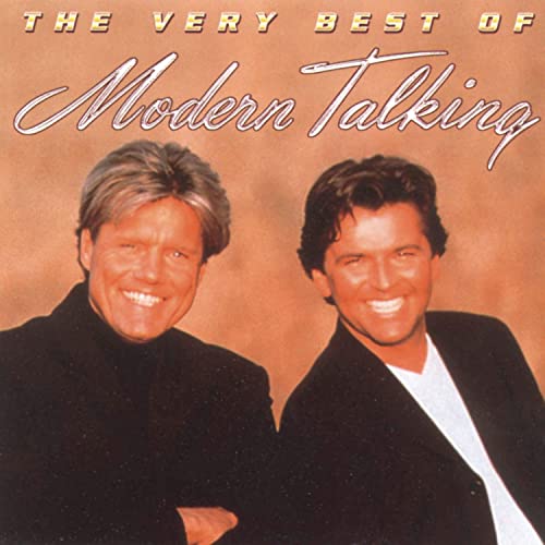 CD cover for Modern Talking’s “The Very Best Of” featuring two smiling men.