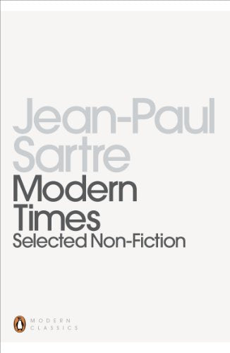 Book cover: "Modern Times" by Jean-Paul Sartre, Penguin Classics edition.
