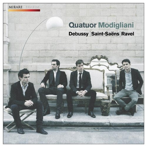 Modigliani Quartet - Debussy / Ravel / Saint-Saens: String Quartets [CD]