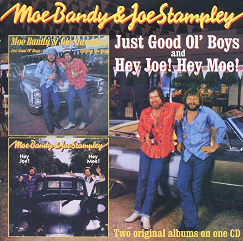 CD cover featuring Moe Bandy and Joe Stampley in country attire.