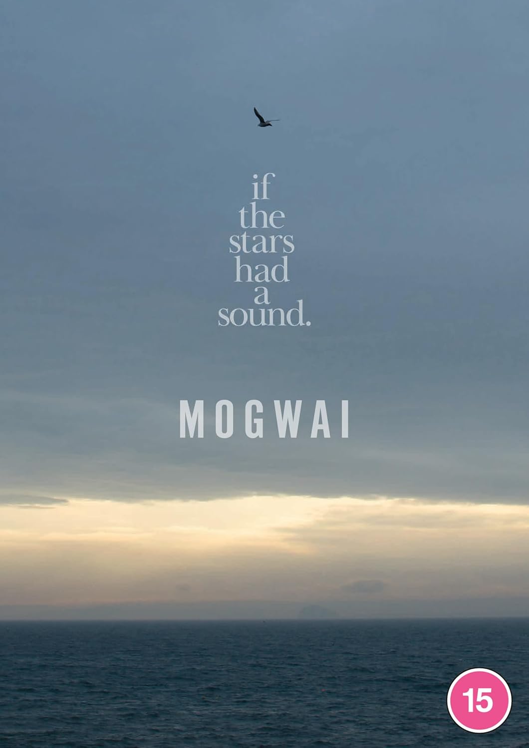 DVD cover for Mogwai’s “If The Stars Had A Sound” with ocean scene.