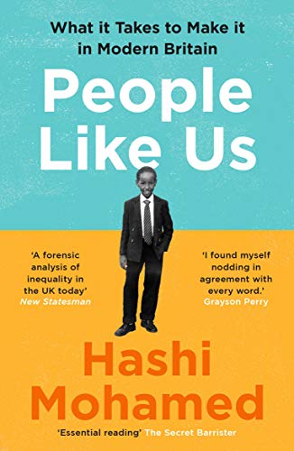 Book cover with a young Black boy in a suit, titled “People Like Us.”