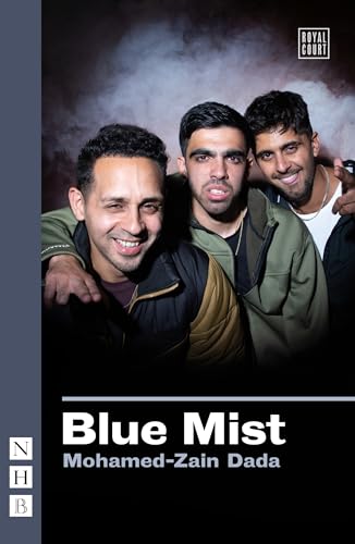 Play cover featuring three young men with a blue mist effect.