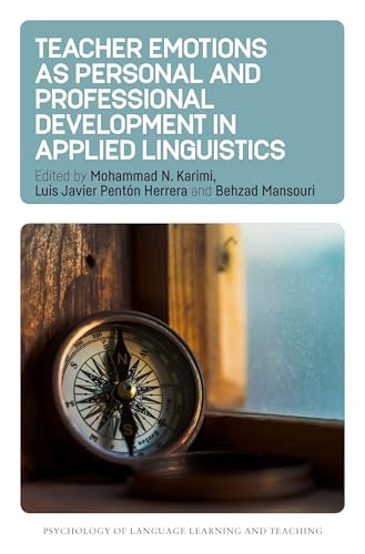 Book cover with title, compass, and window view; psychology of language learning.