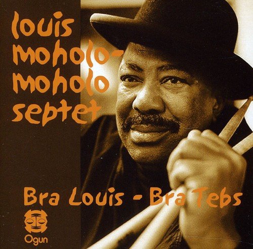 CD cover featuring a portrait of Bra Louis, a man with a mustache.