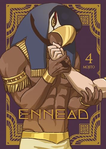 Cover art for Ennead Vol. 4 featuring a muscular figure with a bird-like mask.