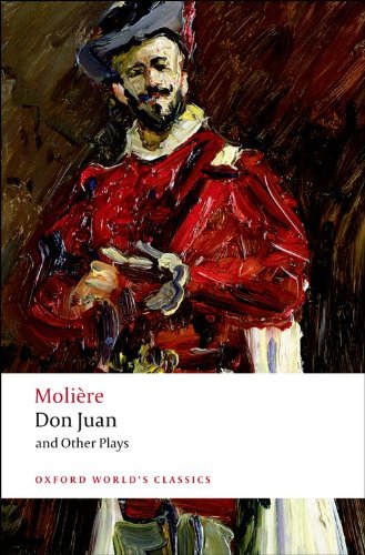 Book cover: “Don Juan” by Molière, featuring a painted portrait.