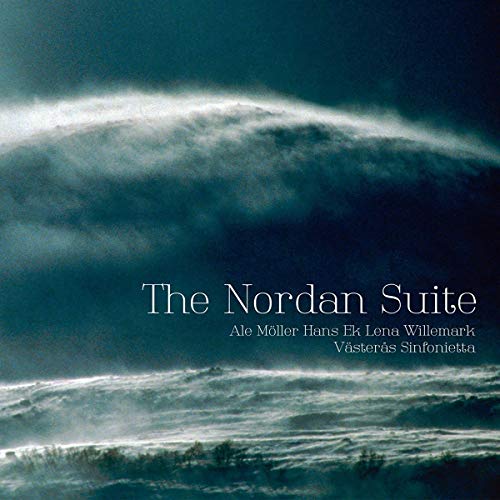 CD cover art showing a dark, stormy landscape with text reading The Nordan Suite.
