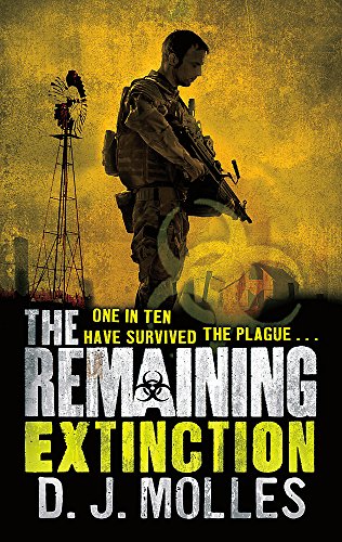 Book cover with dark colors, possibly apocalyptic scene, and bold title font.