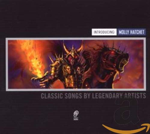 CD cover for Molly Hatchet’s “Introducing Molly Hatchet” with a devilish figure.