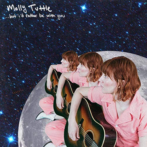Molly Tuttle album cover with multiple images of her and a guitar.