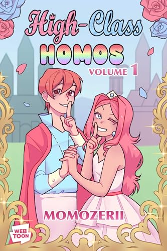 Comic book cover featuring two anime-style characters in formal wear.