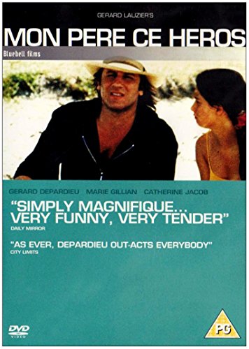 DVD cover for “Mon Pere Ce Heros” featuring Gerard Depardieu.