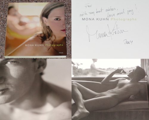 Book cover and interior photographs by Mona Kuhn, featuring nude figures.