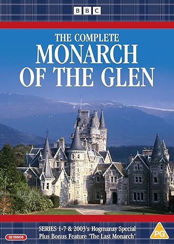 DVD cover for Monarch of the Glen featuring a stone castle against mountain scenery.
