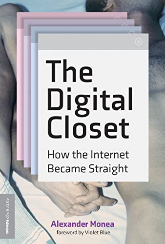 Book cover: “The Digital Closet” with a blurred image of embracing arms.