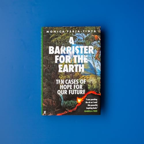 Book cover with lush green forest imagery and bold white text.