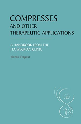 Blue book cover with white text: "Compresses and Other Therapeutic Applications.