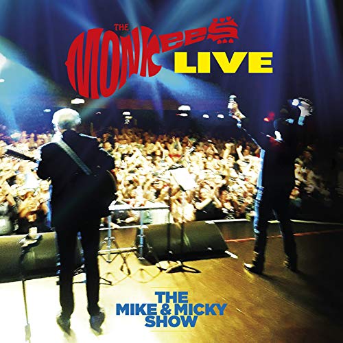The Monkees live concert album cover featuring Mike Nesmith and Micky Dolenz.