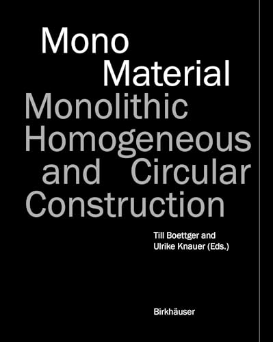 Black book cover with white text: "Mono Material Monolithic" and author names.