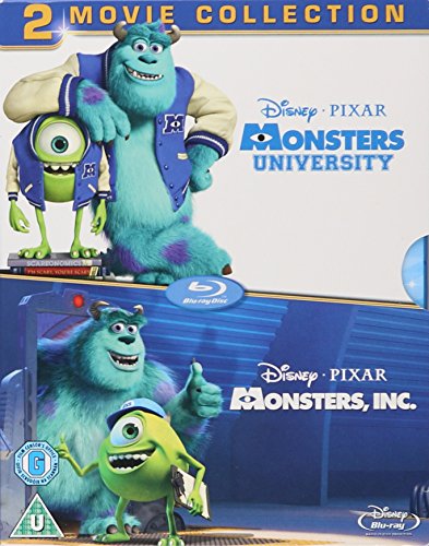 Blue box set with Monsters Inc. characters on the front cover.