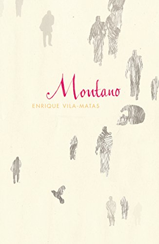Book cover: "Montano" with sketched figures and red title text.