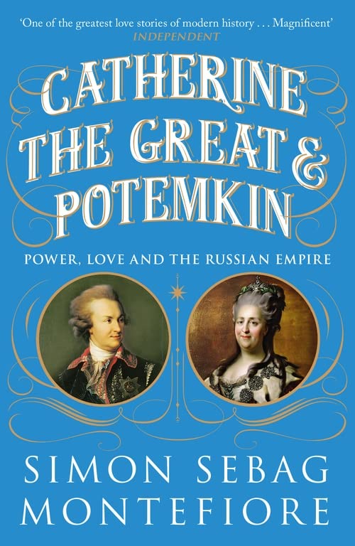 Book cover featuring portraits of Catherine the Great and Grigory Potemkin.