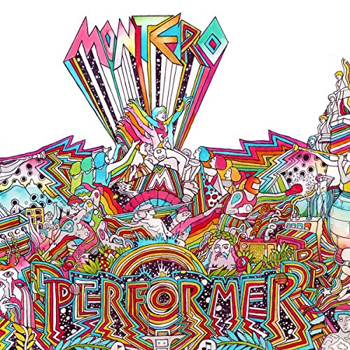 Colorful, detailed illustration for the album "Montero - Performer" by Lil Nas X.